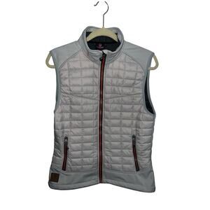 Little Donkey Andy Gray Vest Zip-Up Lightweight Outdoor Utility Size [Insert Siz